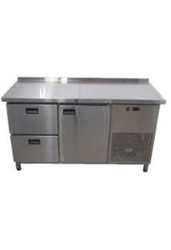 Холодильный стол 1400х700х850 (1 дверь + 2 ящика)